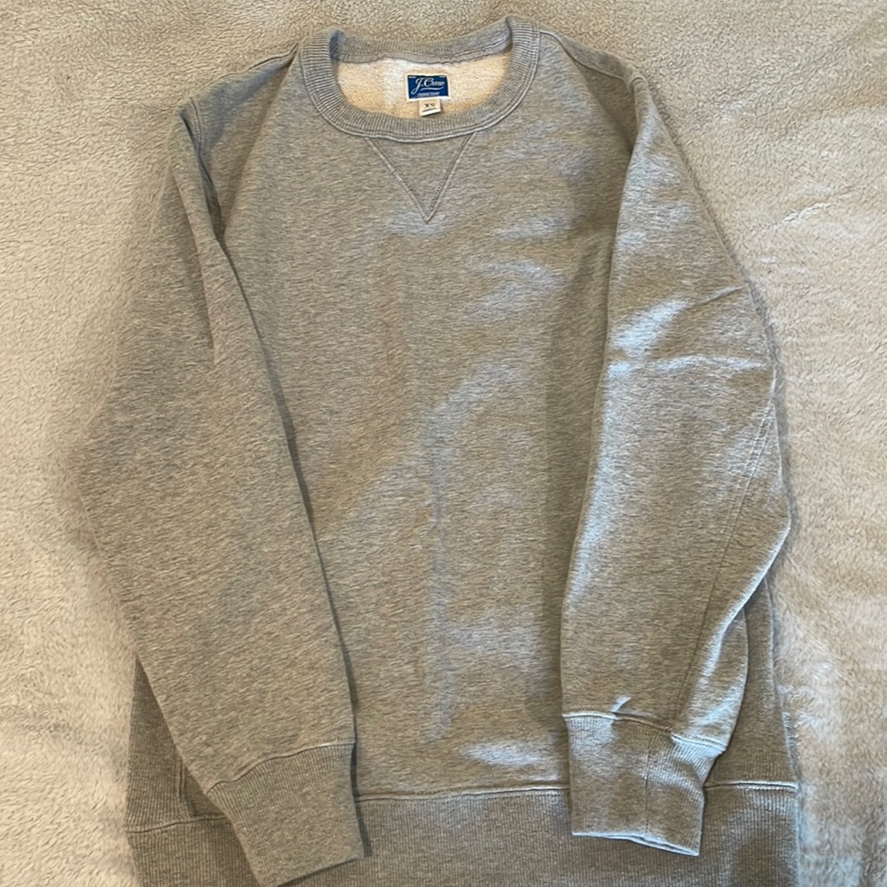 J. Crew French Terry Sweatshirt.  Perfect condition.